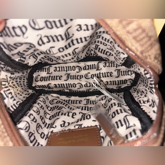 Juicy Couture Mini Tan Backpack with Gold Logo - Picture 3 of 6